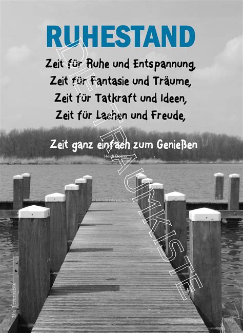 spruch ruhestand